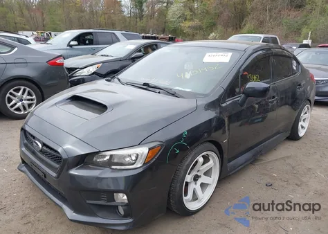 2016 Subaru Wrx Limited из США, поврежденный, VIN JF1VA1J64G9821853